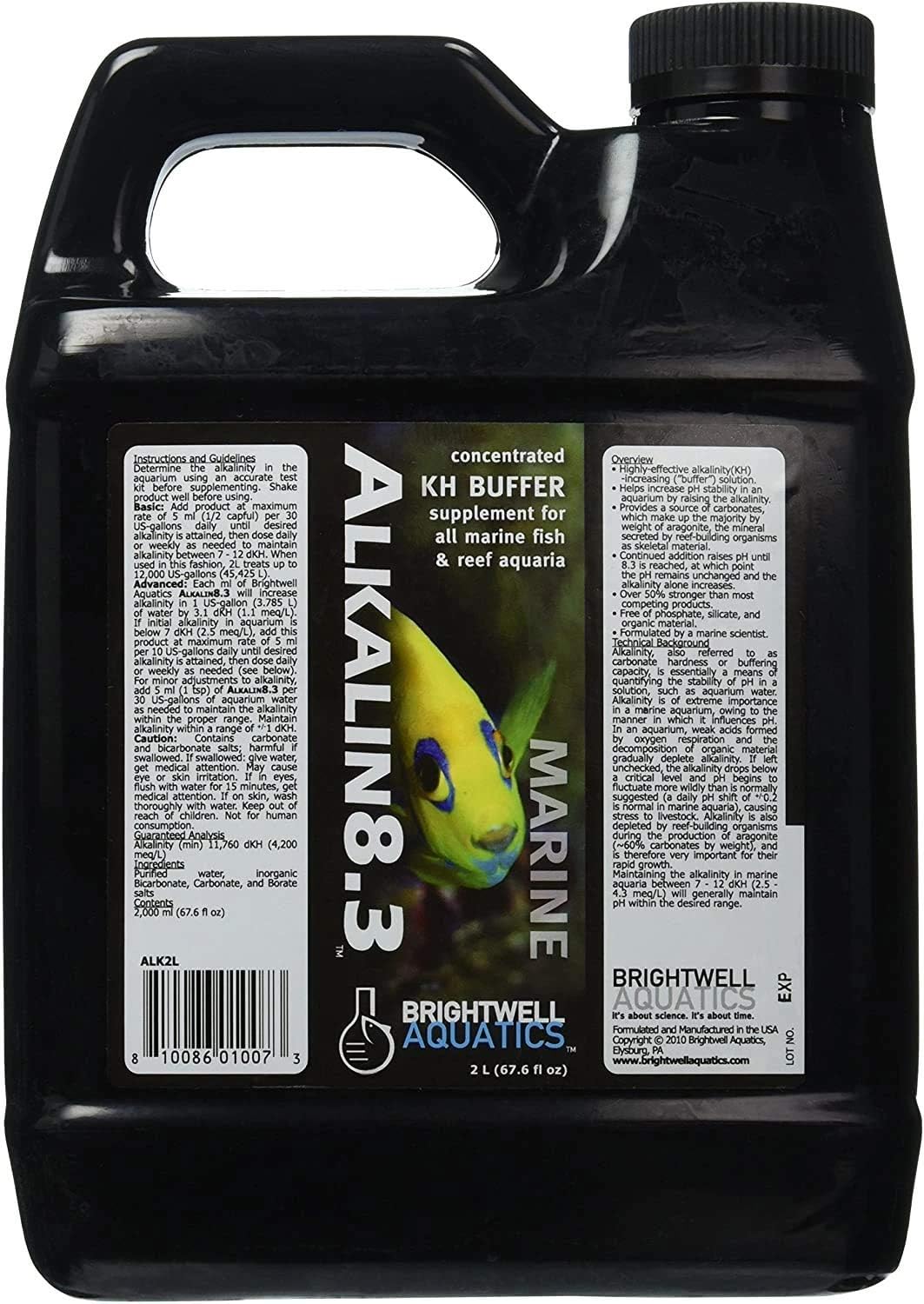 Brightwell Alkaline 8.3 2L (67.6oz)